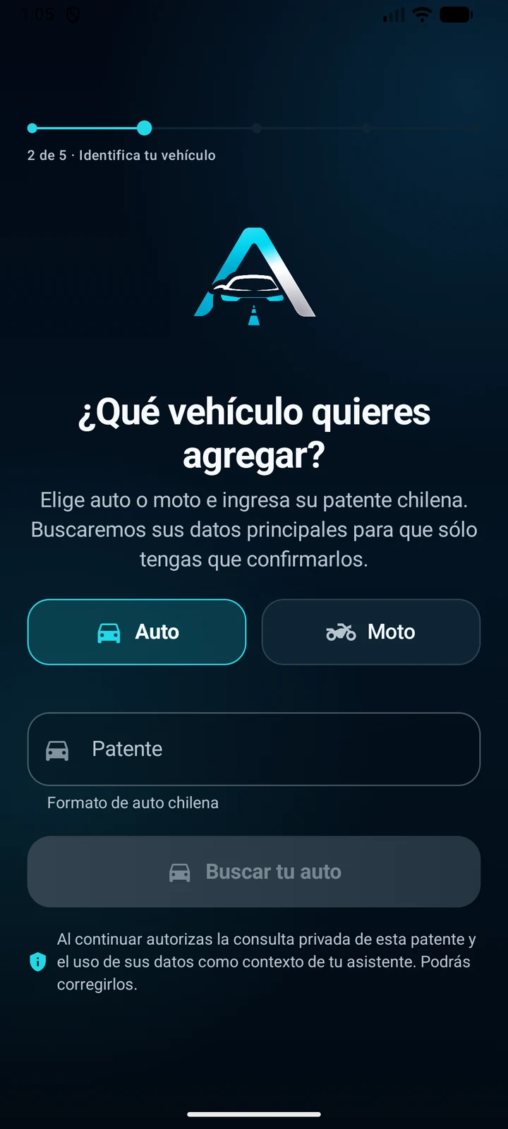 Agrega tu auto o moto a Autrylia con su patente chilena